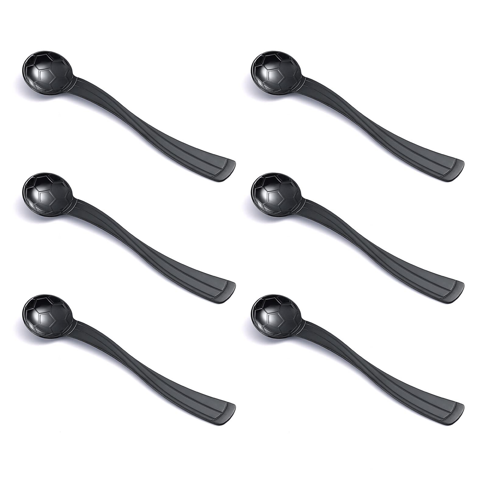 MALSSE 6 Pcs Espresso Spoons Stainless Steel Dessert Scoop Long Handle Tea Coffee Stirring Spoons for Dessert Milkshake Ice Tea Long Stirring Spoon for Drinks Coffee Pitcher
