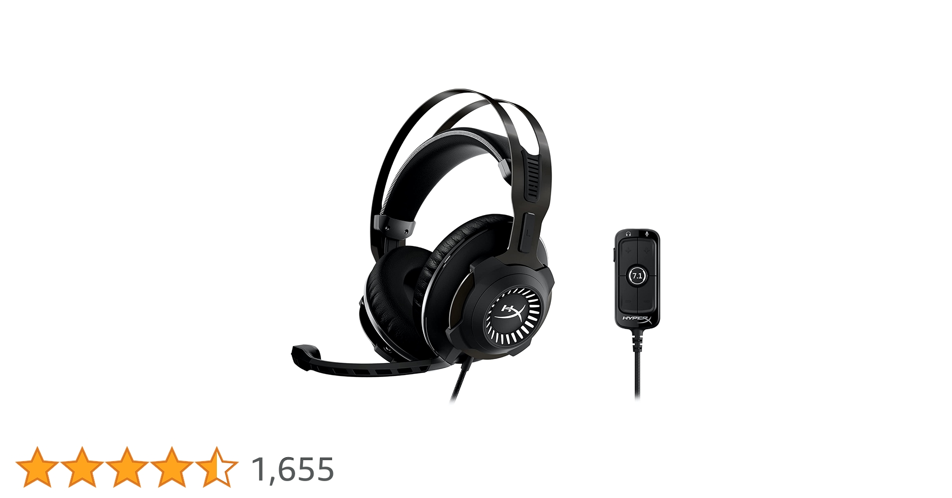 Amazon.co.jp: HyperX Cloud Revolver + 7.1 有線 ゲーミングヘッド
