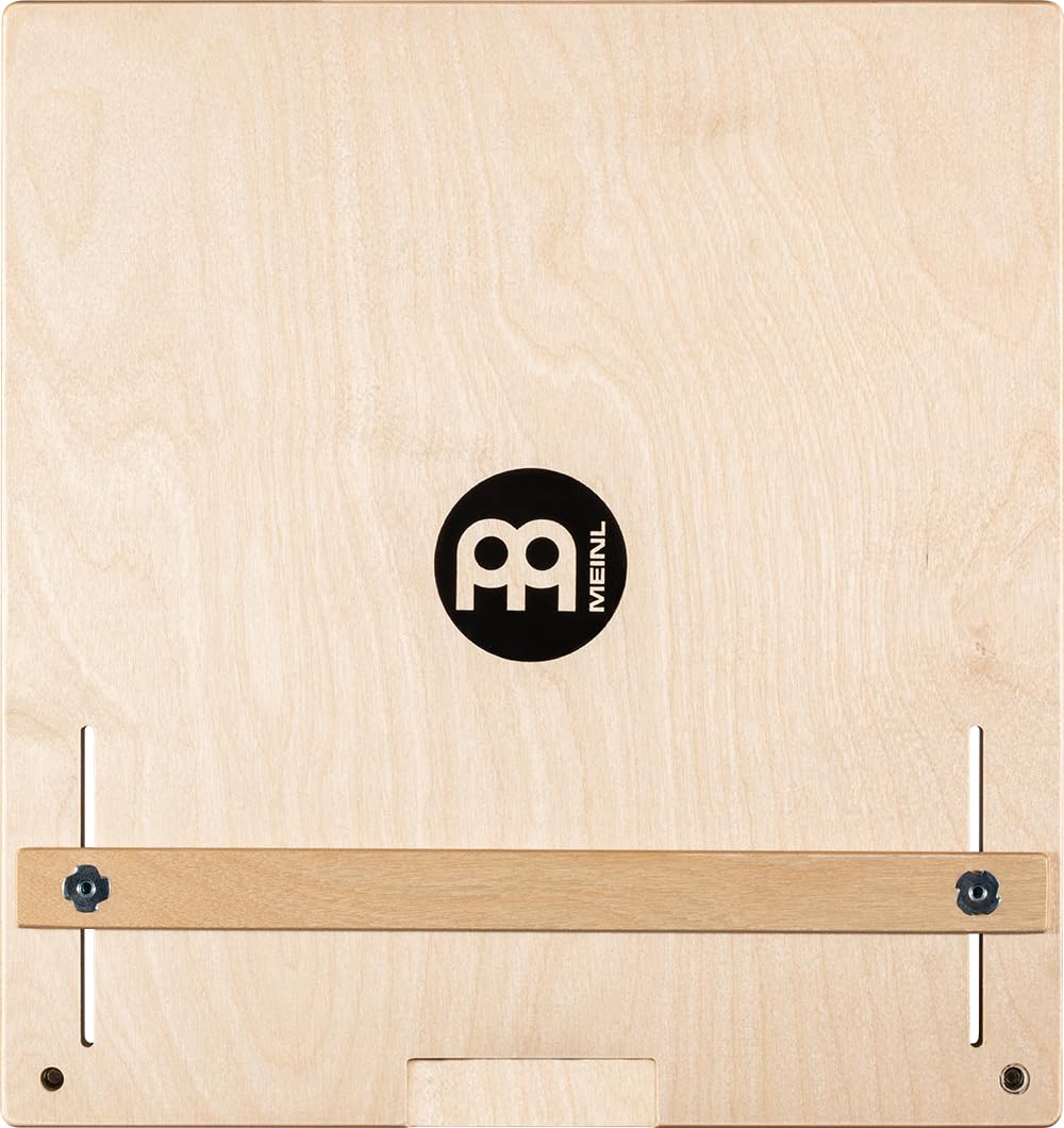 Meinl Percussion Cajon Pedal Support – Plaque de base en bois pour cajon et ses pédales – 33 x 35 cm – Bouleau Baltique, Naturel (MCPM)