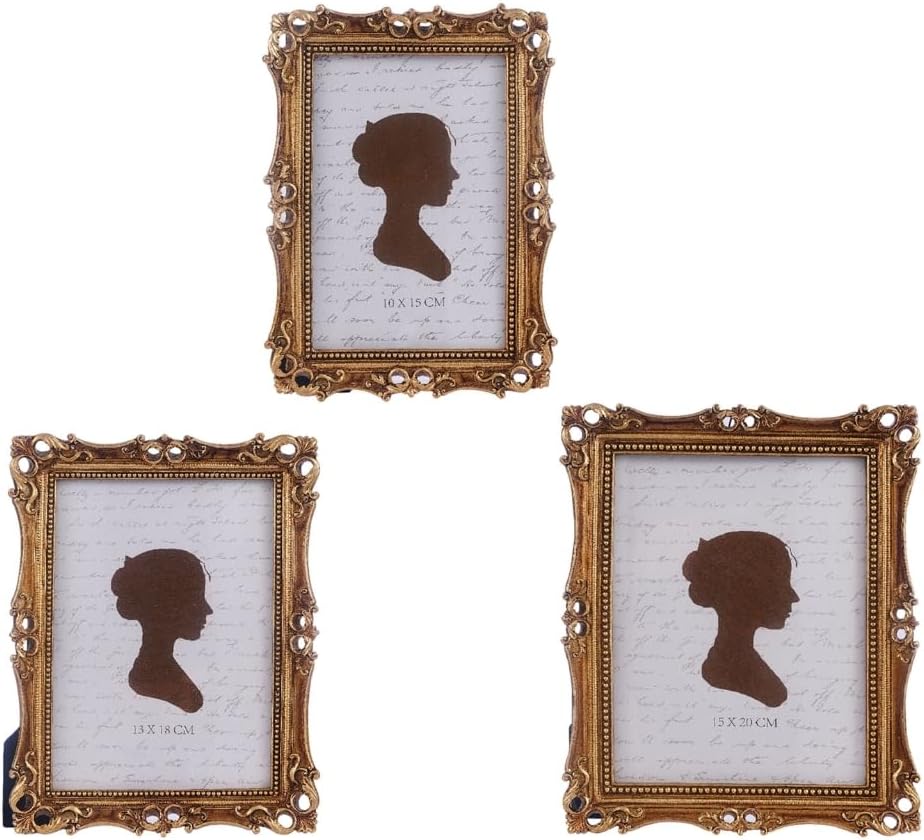 Retro Picture Frame Antique Ornate Photo Frame Decorative Photo Frame Home