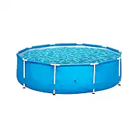 Piscina Bel Life Armação 5000 L - 305 X 76 Cm Bel Fix Azul