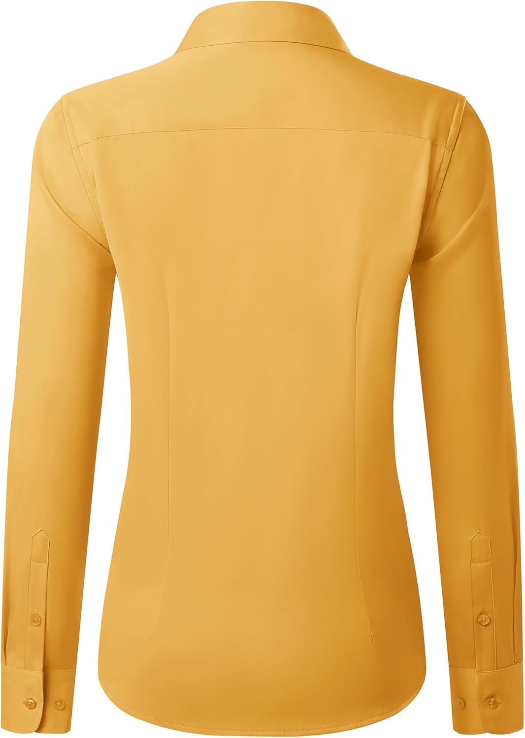 Button Down Shirts for Women Wrinkle Free Dress Shirt Classic Fit Long Sleeve Casual Business Blouse Work - Image 3