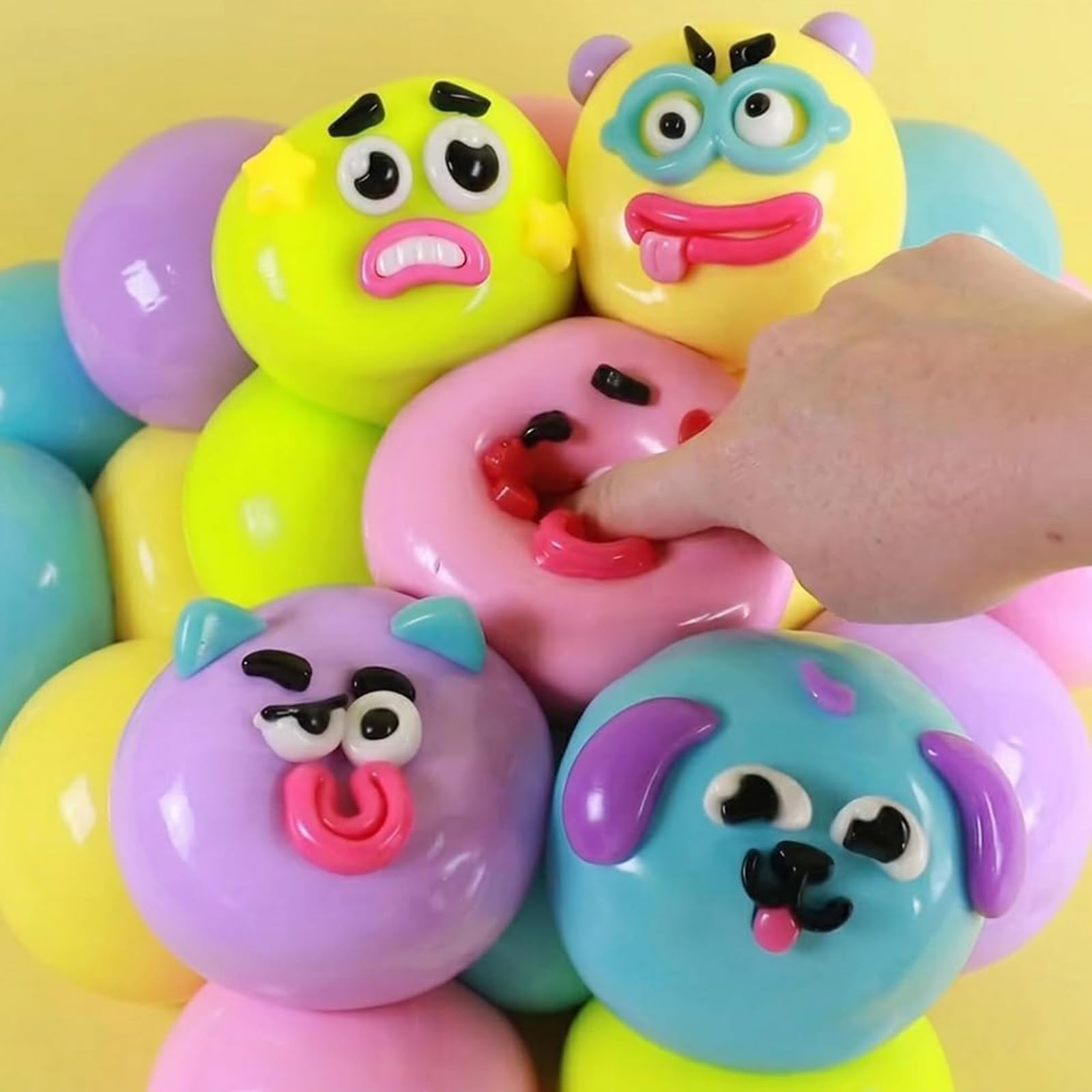 Explorer Toys Fidget Dough Pinch do nauki i stresu | Wszechstronna zabawka odkrywcy, idealna do nauki, edukacji i uspokojenia dla dzieci i dorosłych.