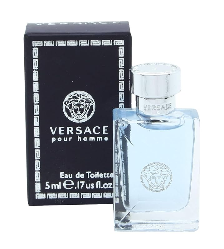 Versace Pour Homme Eau de Toilette Versace Mini Splash Masculino, 5 mL