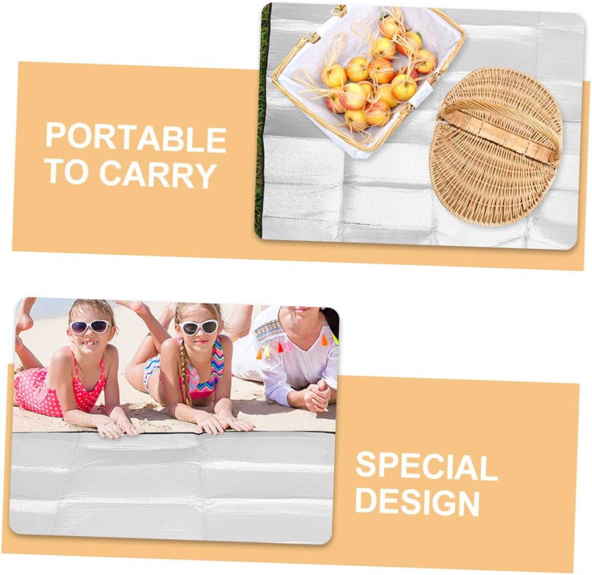 Epe Foam Outdoor Mat Camping Pad Foldable Design for Hiking Picnic Sports Family Trips