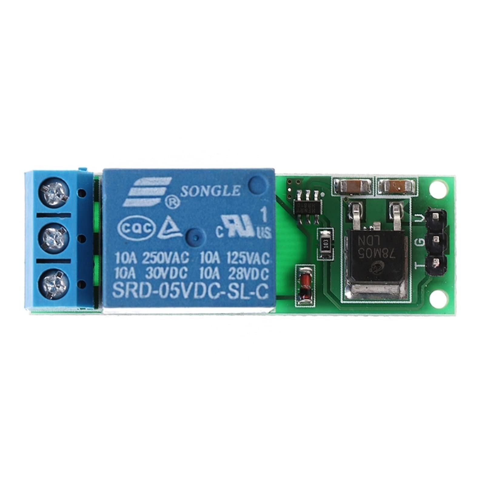 Relais de verrouillage à bascule bistable module impulsion 6V 12V 24V