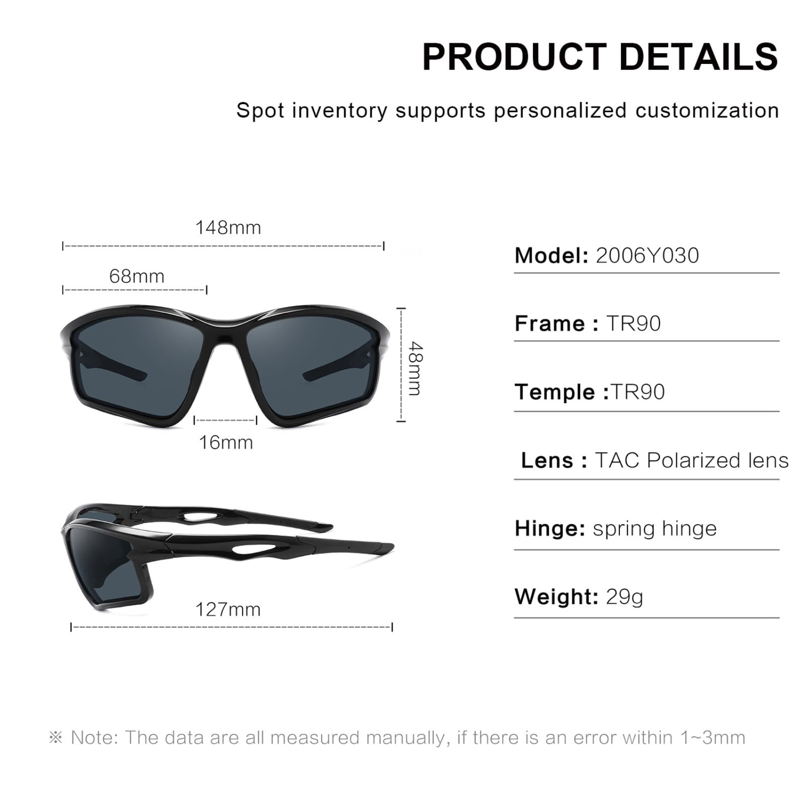 TR90 polaryzacyjne okulary przeciwsłoneczne osobowość trend outdoorowe okulary sportowe do biegania i jazdy na rowerze ochrona UV400