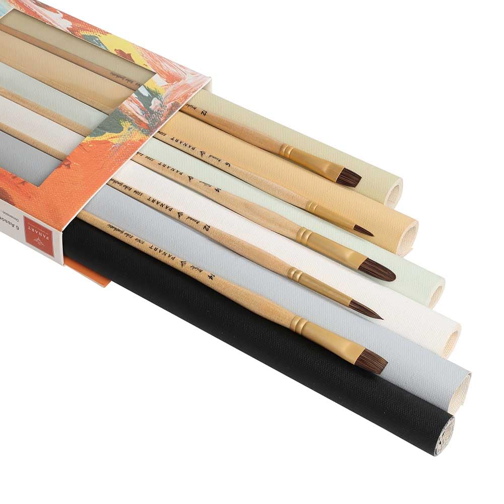 Pan Art Canvas Surface – Acid-Free Artist Surface for Sketching, Painting & Mixed Media – Reliable Brush for Students & Pros Paper for Studio, Classroom & Hobby Use