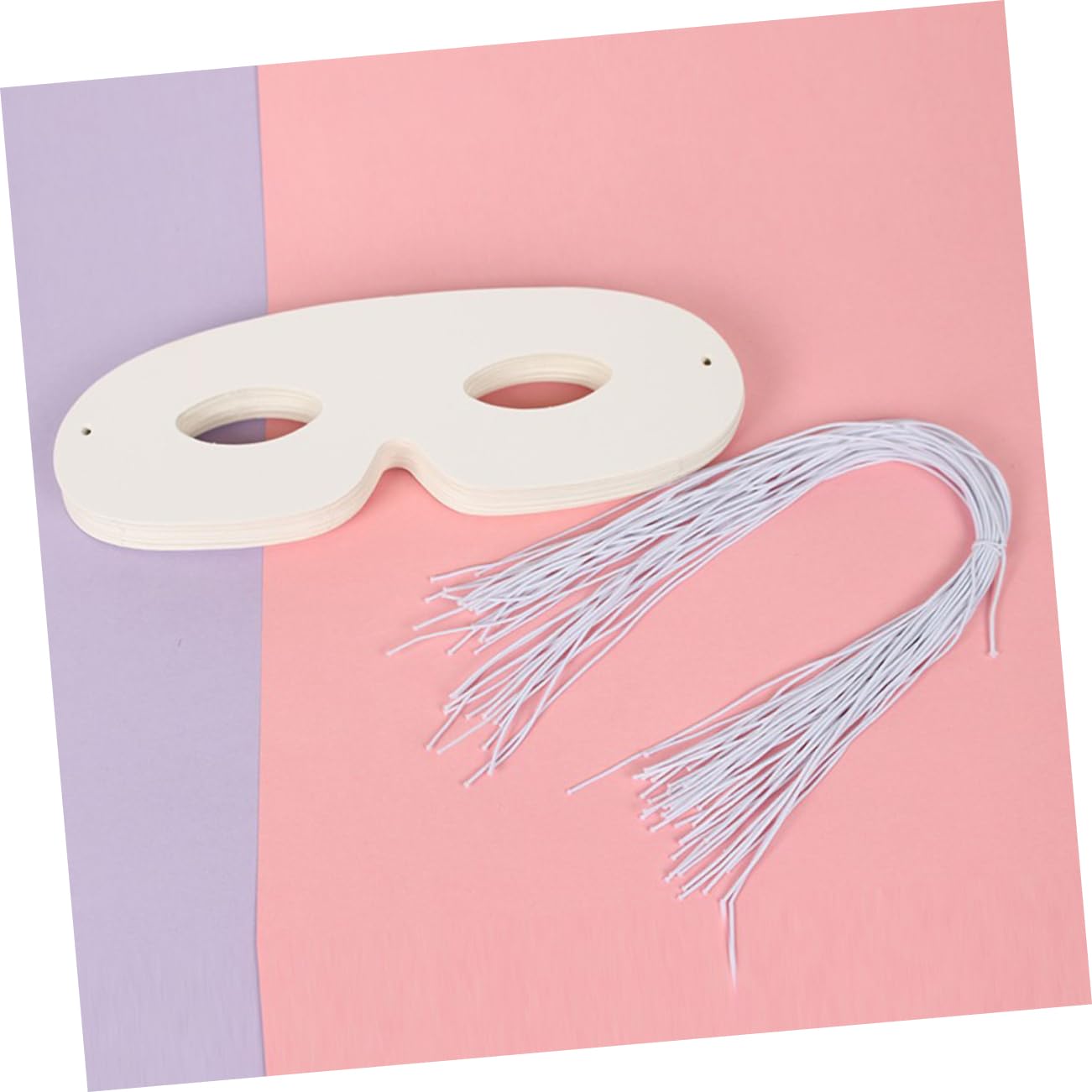 VICASKY Maschere Maschere Leggere 80 Bianche Fai da Te per Bambini di Carta e o Feste di Carnevale Adulti per Attività Interattive Eventi Speciali