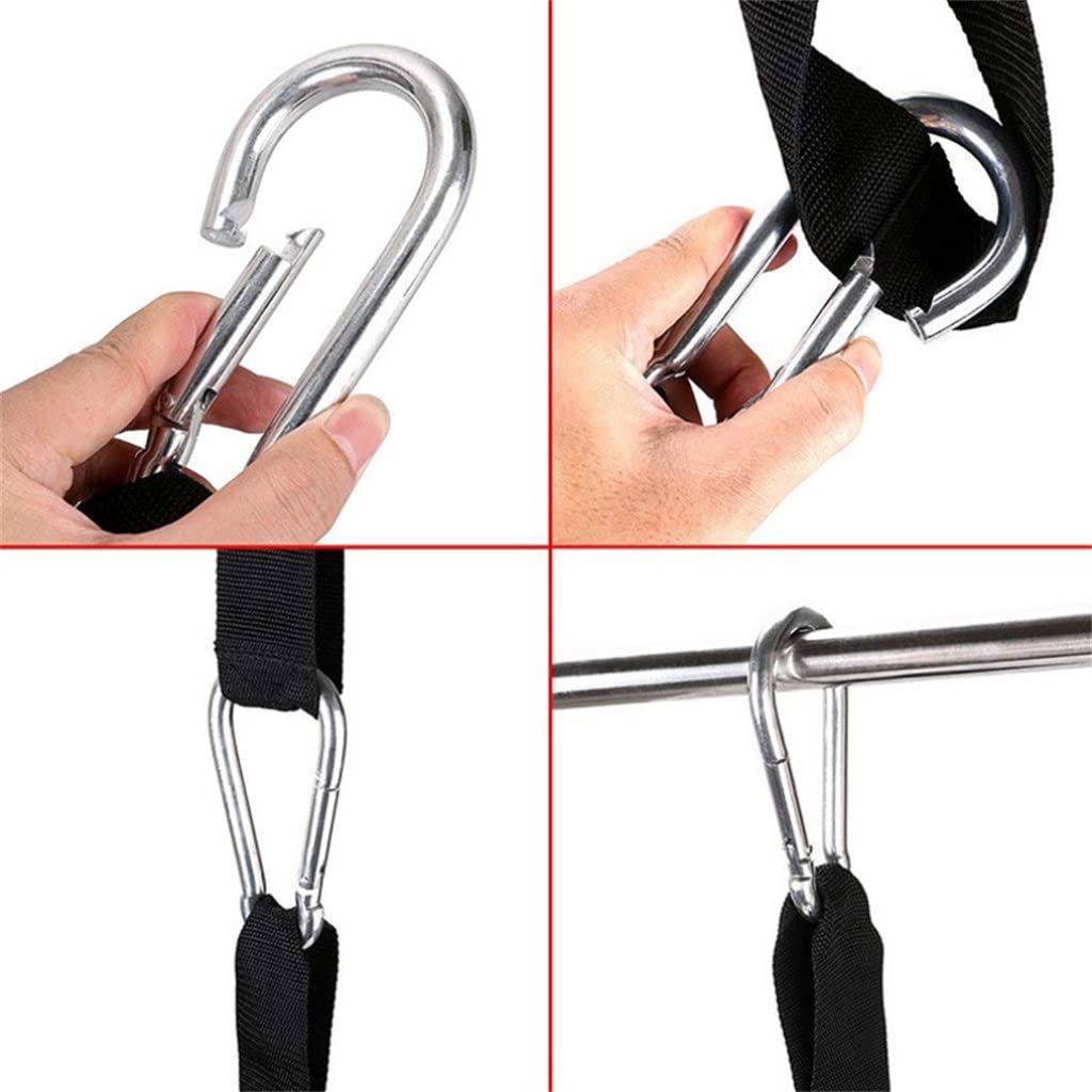 Fitness AB Sling Correas Suspensión Cinturón Pull Up Bar Heavy Duty Entrenamiento Muscular