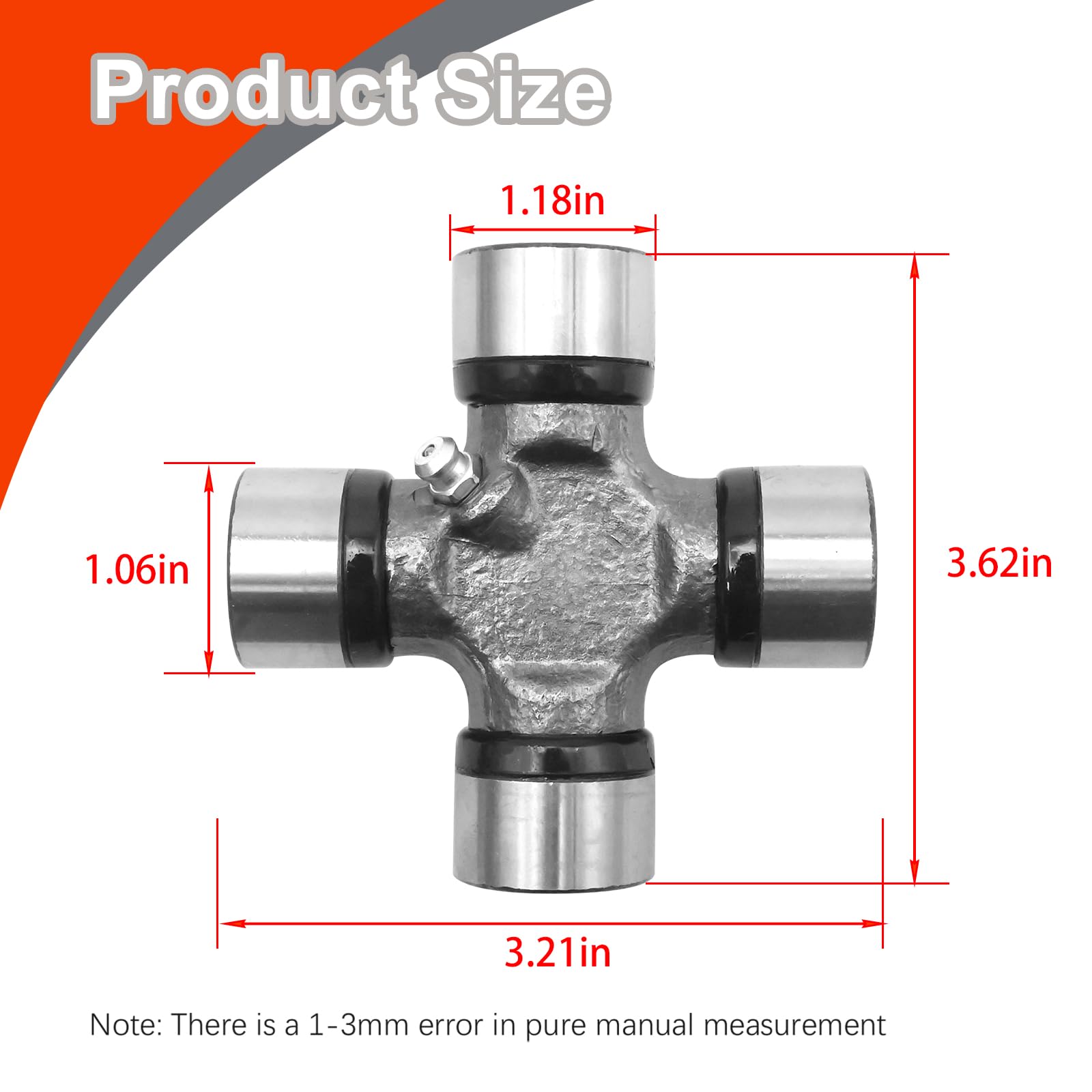 Kit de joint en U 5-460X pour joint universel série 1310 à 1350 (OSR)