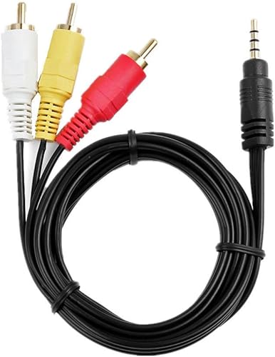 Miniatura 2 de AV A/V Audio Video TV Cable para JVC Videocámara Digital QAM0507-001