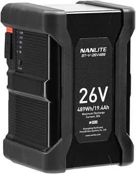 NANLITE 26V 489Wh Li-ion Battery, BT-V-26V489