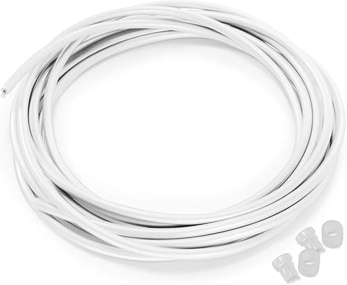 Miniatura 22 de Elite Jumps, cable de repuesto de cuerda de salto de PVC, cuerda de 10 pies con extremos de cable de bloqueo a presión, cable de PVC de 0.157