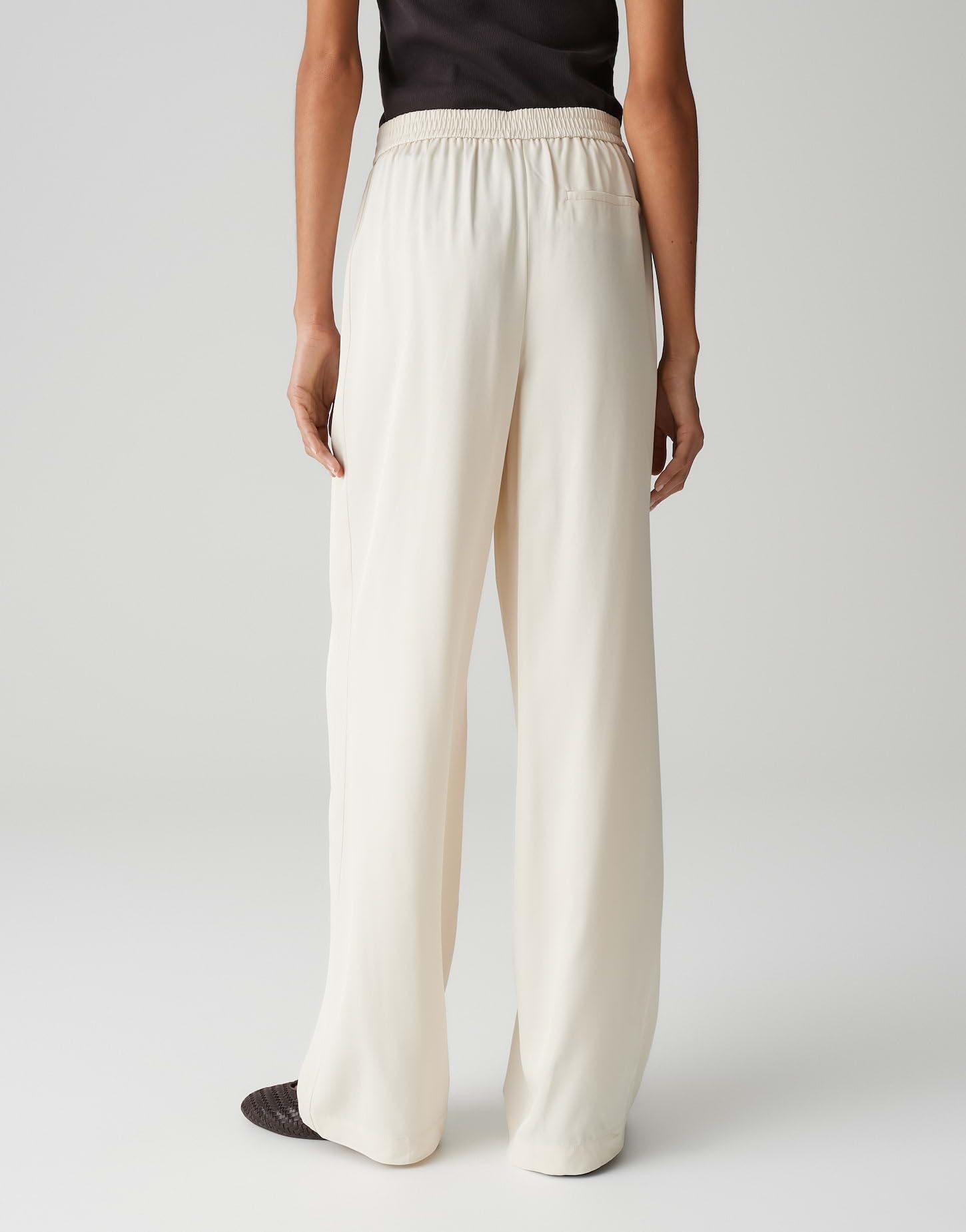 OPUS Damen Wide Leg Pants | Schlupfhose MAROU TRAVEL aus leichtem Viskose Twill