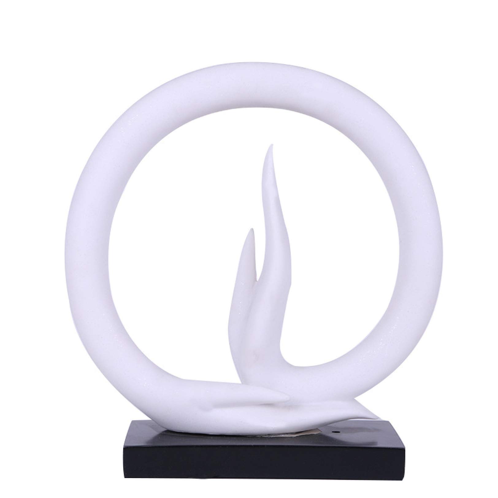 KKONION Buddha Statue Hands Namaste Namaskara Mudra Figurine Abstract Resin Sculptures Home Desktop Decorative Ornaments