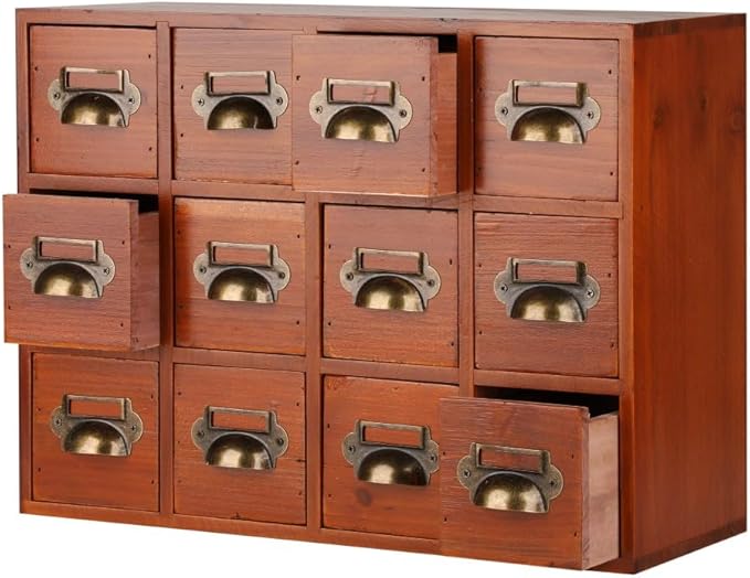 Apothecary Drawers Apothecary with Drawers Card
