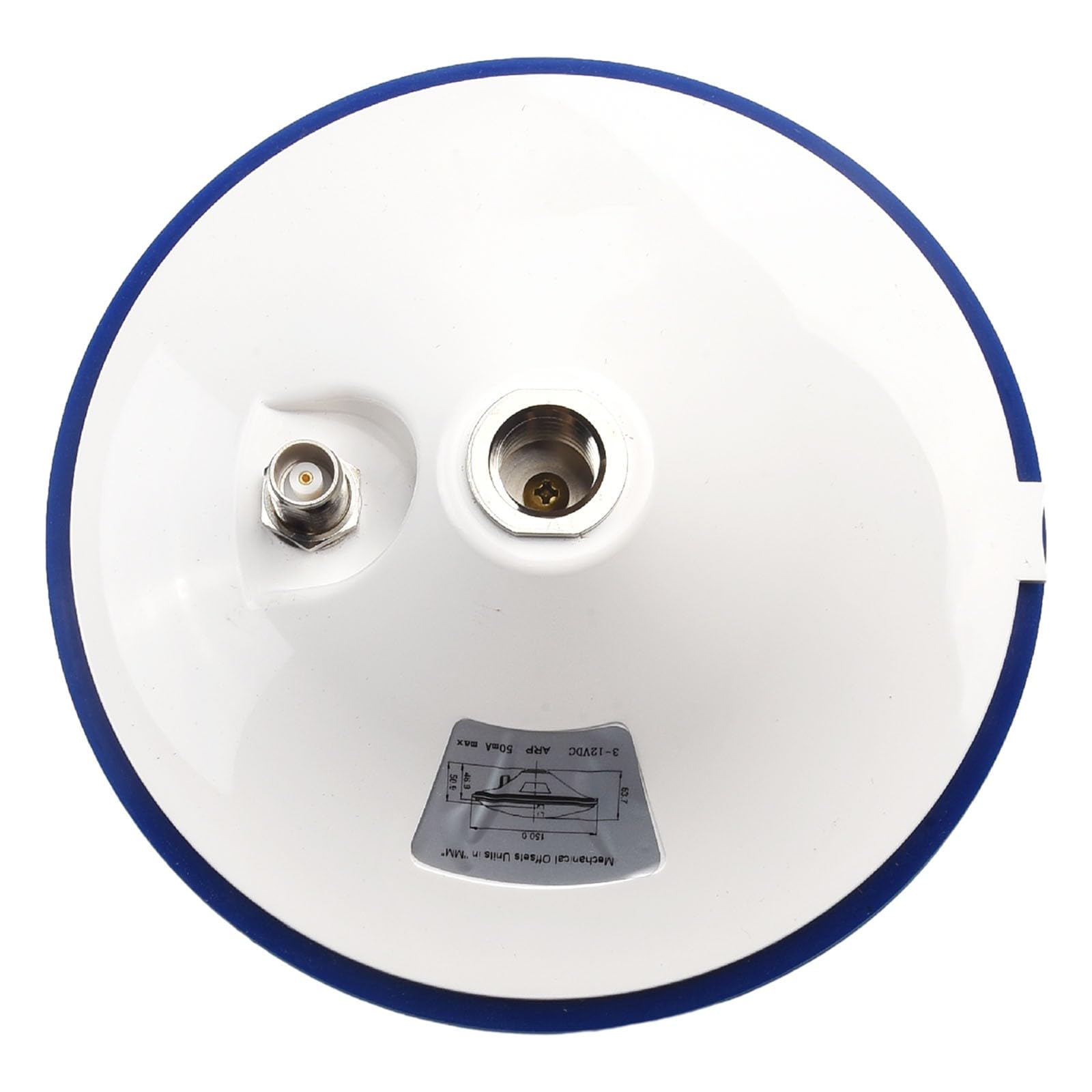 Antenne GPS GNSS GO100 compatible avec Trimble AG15 AG25 AG35, multi-bandes L1/L2/BDS/Galileo/GLONASS Récepteur à gain élevé IP67 étanche