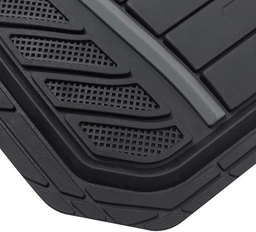 Miniatura 7 de BDK Warner Bros DC Comics - Alfombrillas blindadas de goma resistentes de Batman para automóvil, ajuste universal con agarre antideslizante,