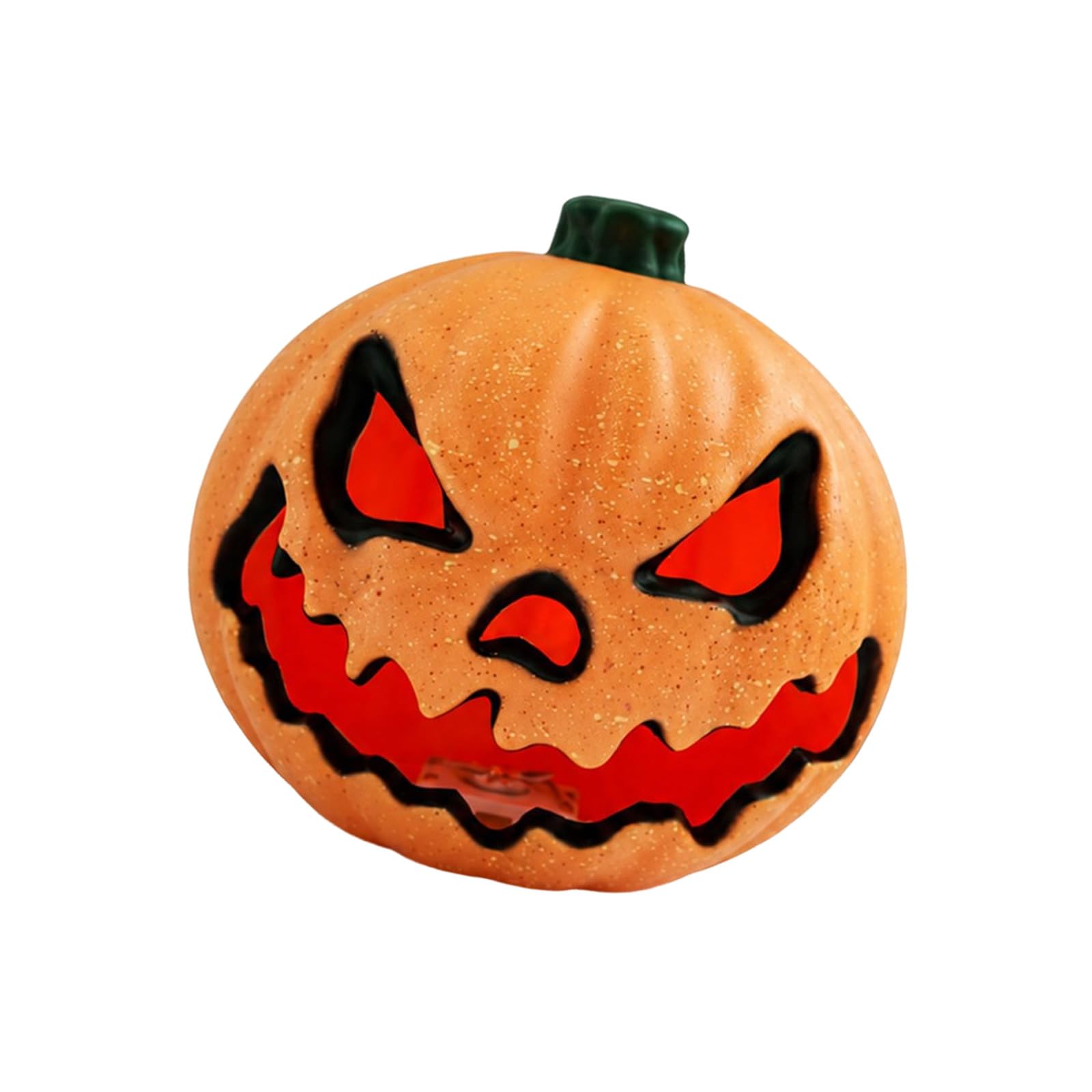 FANGZESHI Freestanding Pumpkin Decoration Light for Halloween Display, Battery Operated Tabletop Accent with 22cm Size Reference