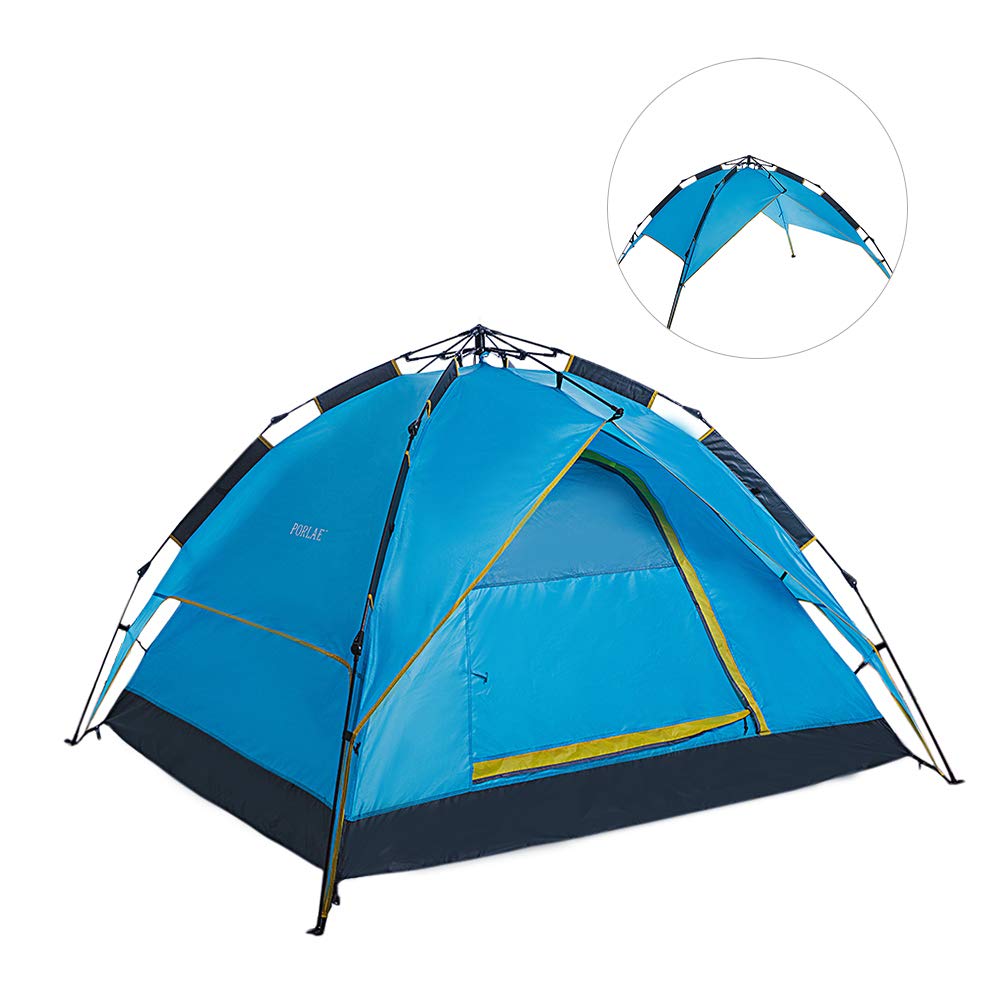 PORLAE Camping Draw Rope Tent 3-4 
