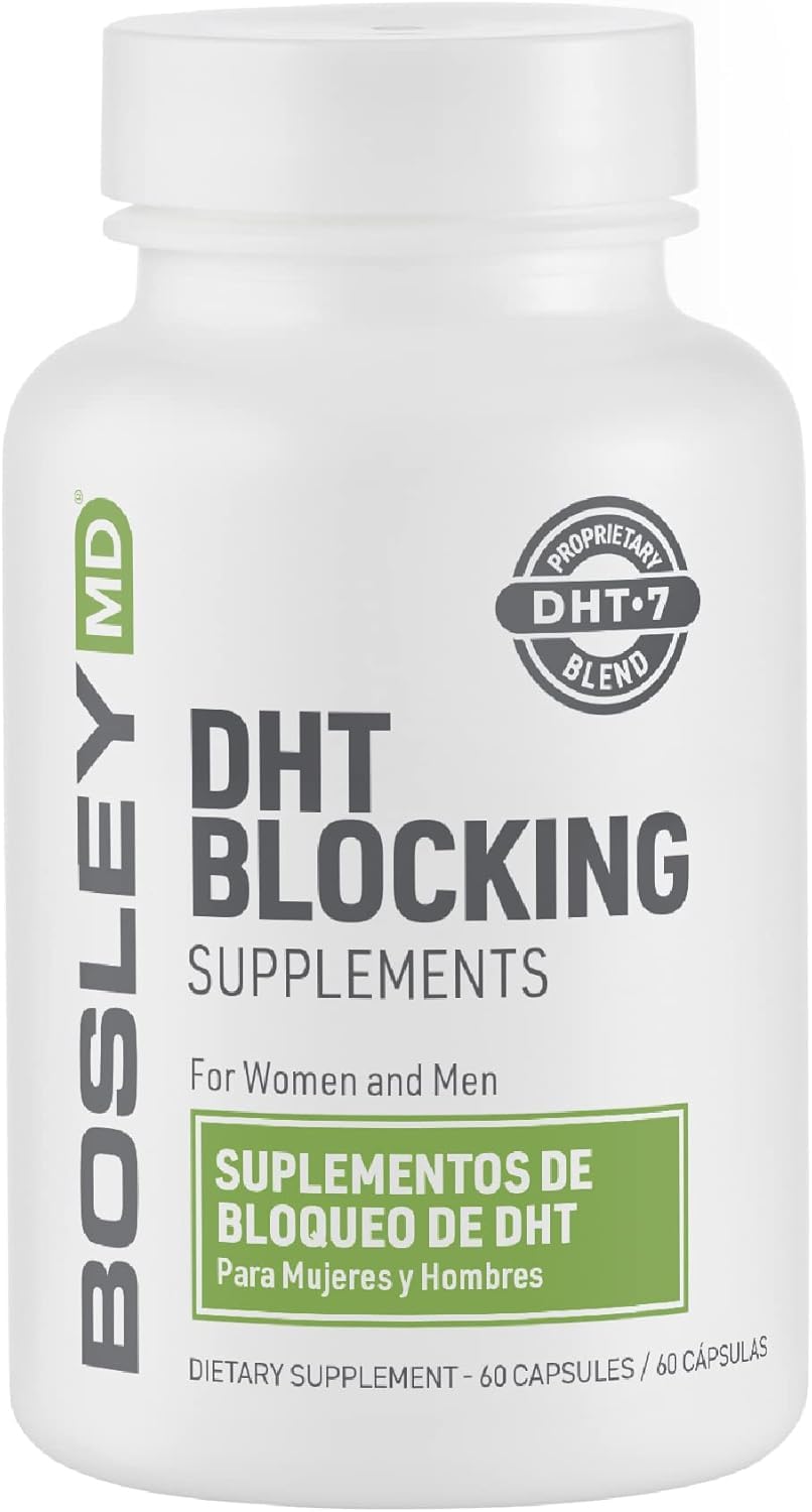 Bosley Professional Strength DHT Blocking Supplements for hair growth