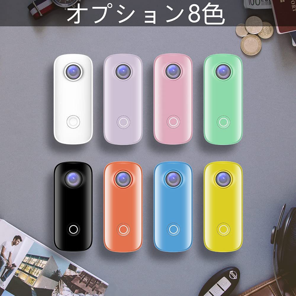Amazon | SJCAM C100 + 2K / 30fps HD画質 ミニアクションカメラ WiFi 