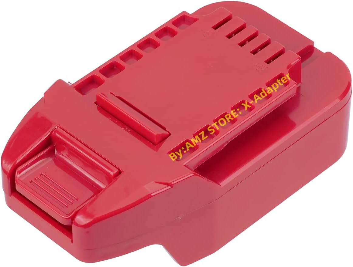 1x Adapter Fits Ba uer 20v MAX Cordless Tools Compatible with Porter Cable 20 MAX (NOT 18v) Lithium Batteries - Adapter Only