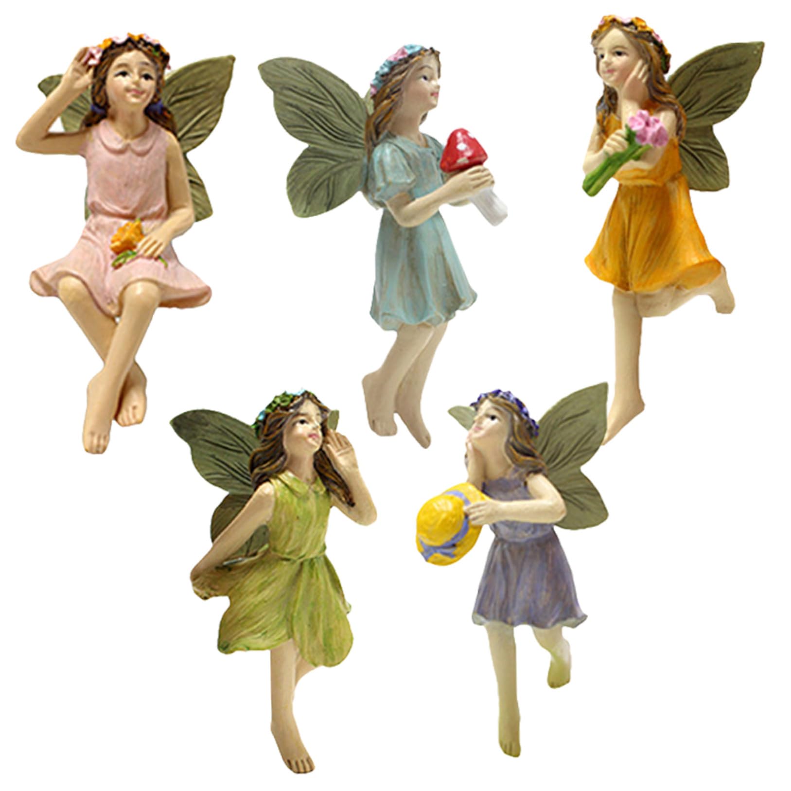 Figurines de fées en résine haut de gamme NOLITOY pour l'ornement de bonsaïs et jardins miniatures