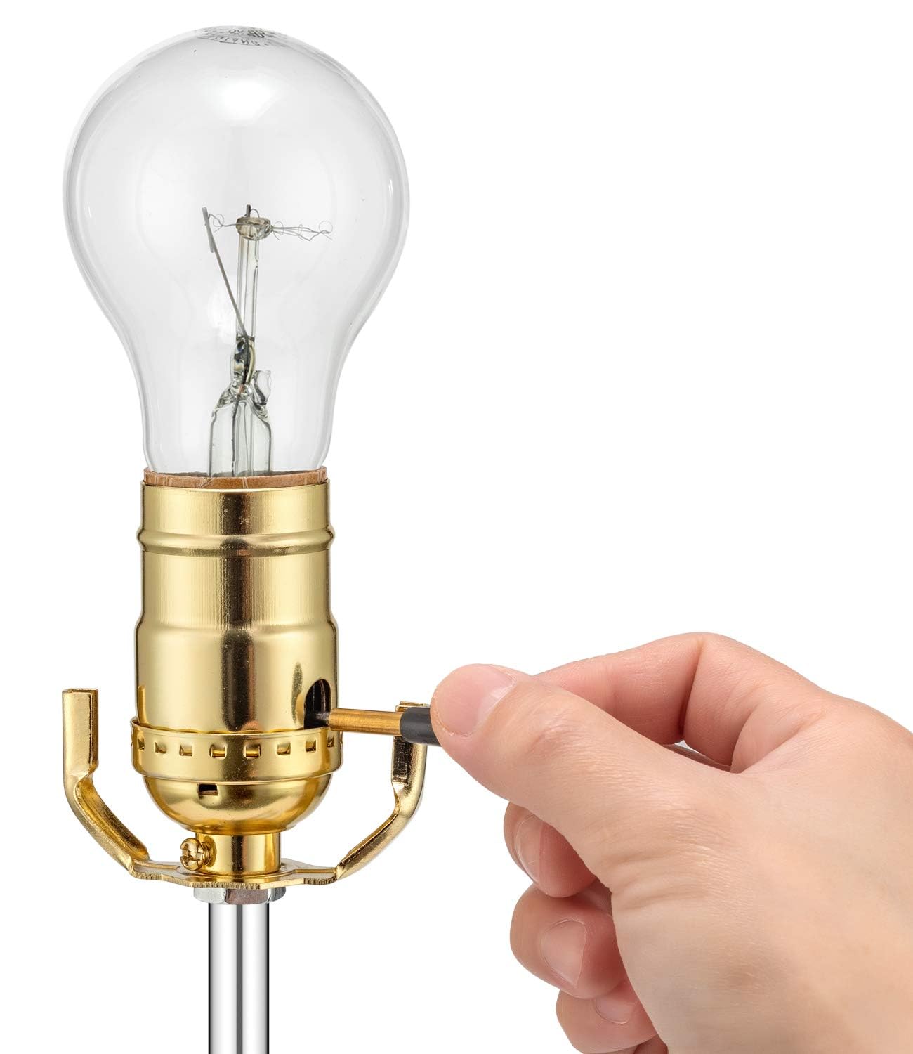 Lichtschalter-Drehknöpfe Aus Kunststoff | 4 Stück, Schwarz | Ersatz Für Lampen & Lüfter