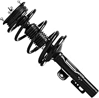 Vista 1247 de Detroit Axle - Kit de suspensión delantera de 10 piezas para Chevy Aveo Aveo5 Pontiac G3 Wave 2 Ready Struts Assembly 2 Enlaces de barra