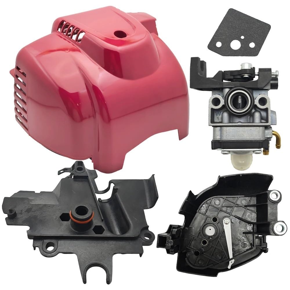 Cubierta del Filtro de Aire del Cilindro del carburador, línea de Combustible for GX35 GX35NT HHT35 1.3HP, Mini Motor de Gas de 4 Tiempos, recortador de Motor