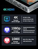 FEELWORLD FW759PRO Moniteur Caméra Écran Tactile 7 Pouces 1920x1080 Full HD Entrée/Sortie 4K HDMI avec Focus Peaking, 9:16 Marqueur,178° Grand Angle Inclut Batterie F550 2200mAh et Sac - 6