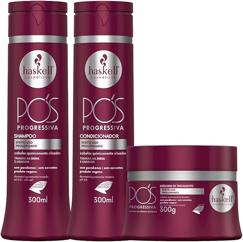 Kit Haskell Pós-Progressiva Tratamento (3 Produtos)