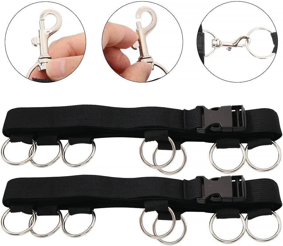 Équipement Couple BDSM Sangle Yoga Épaisse Avec Menottes Et Courroies D'Épaule Pour Hamac - Accessoires Intimes