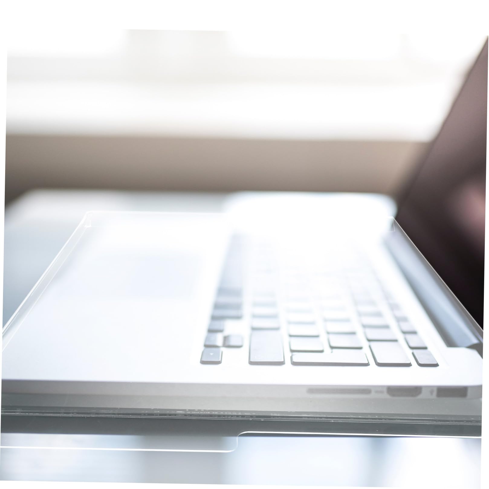 Acryl Tastaturabdeckung Transparent 400 X 265 X 40mm Tastaturschutz für Laptop undpc Geeignet für Büroarbeitsplätze und Zuhause