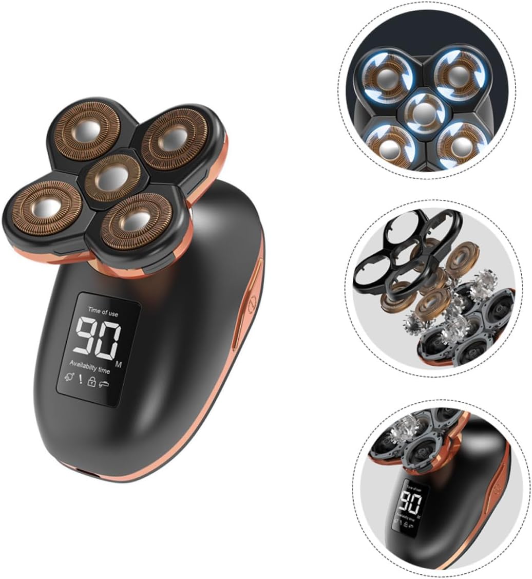 1pc Five-Headed Razor for Men Shaver Alternative Electric Beard Clipper Trimming Tools Fashion Shaver