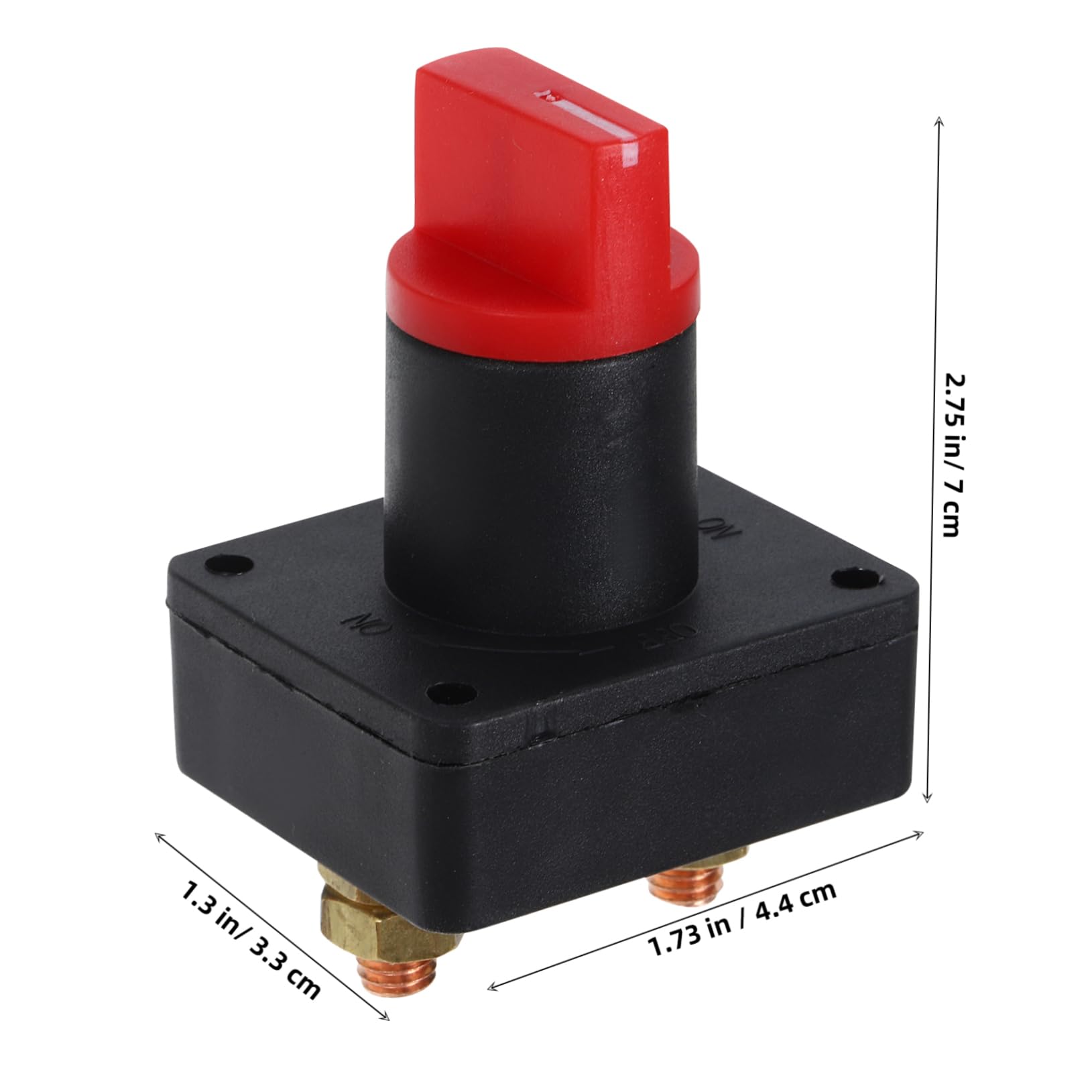 CHILDWEET Battery Disconnect Switch 300a Car Battery Power Cut for Rv Yacht Boat Random
