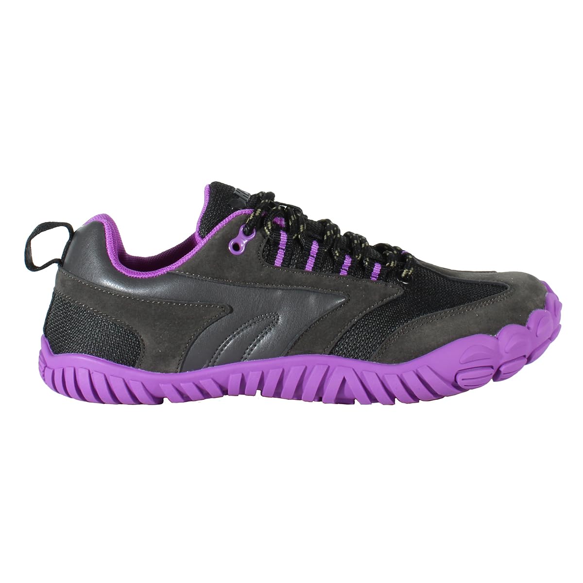 HI-TEC - Zapatillas Barefoot Mujer Figaro Low WP Women | Deportivas Barefoot Mujer Montaña, Senderismo | Calzado Respetuoso, Cómodo, Minimalista | Ligero, Transpirable y Flexible