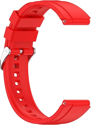 Miniatura 4 de Paquete de 5 correas de silicona compatibles con Samsung Galaxy Watch 3 de 1.772 in, correa de reloj de liberación rápida de 0.866 pulgadas, correa