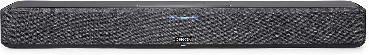 Denon Home SB-550 Black Built-in HEOS Wireless Bluetooth Sound Bar with an Additional 1 Year Extended Amber Protection (2021)