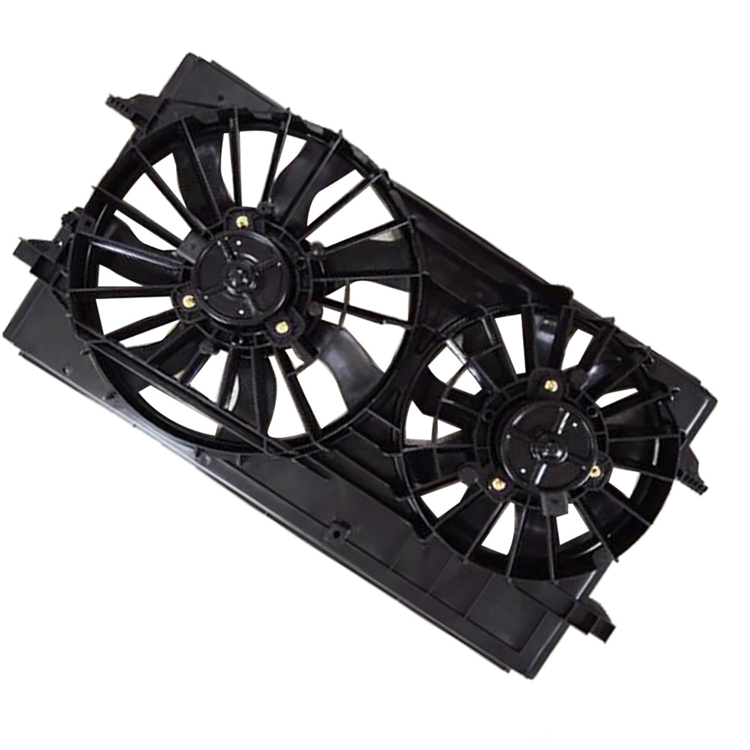 munirater Radiator Cooling Fan Assembly Replacement for Malibu 2004-2012 Replacement for G6 2005-2010 Replacement for Aura 2008-2009