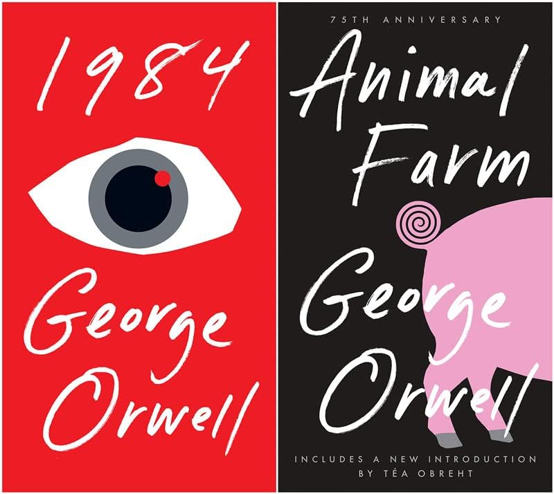 George Orwell Bestselling 2 Books Set - 1984 & Animal Farm Mass Market Paperback – 26 Jan. 2023