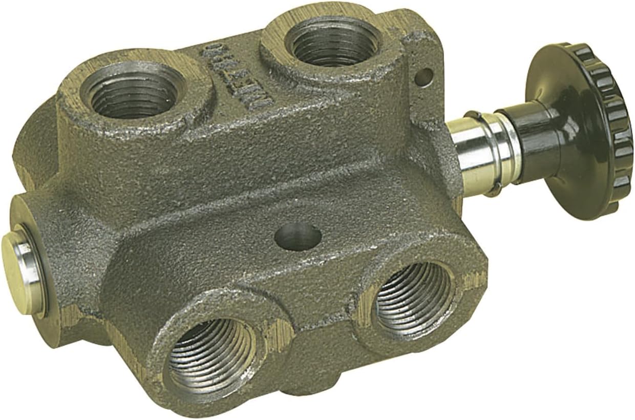 Metro Machine Selector Valve, 1/2in. Port, 20 GPM Flow