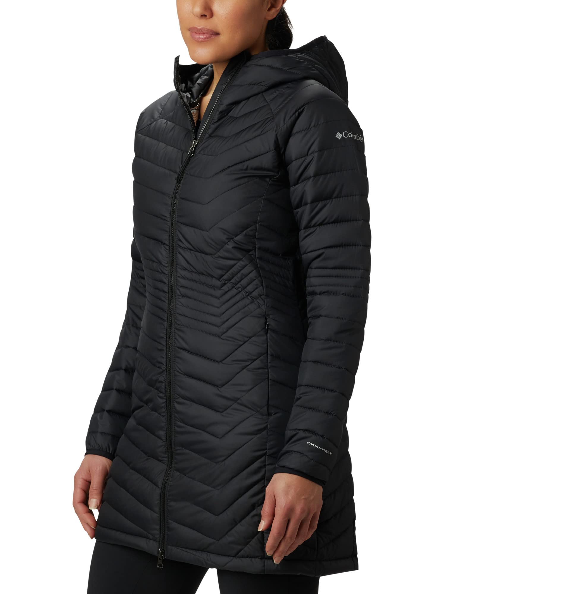 Columbia 1748311 Damen Powder Lite Mid Jacket Steppjacke, Black, M