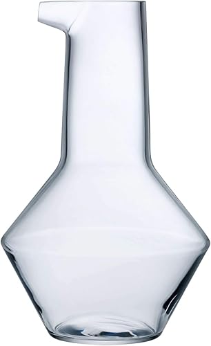 Miniatura 3 de NUDE Jarra de vino con pico de cristal, decantador de aguavino sin plomo (transparente)