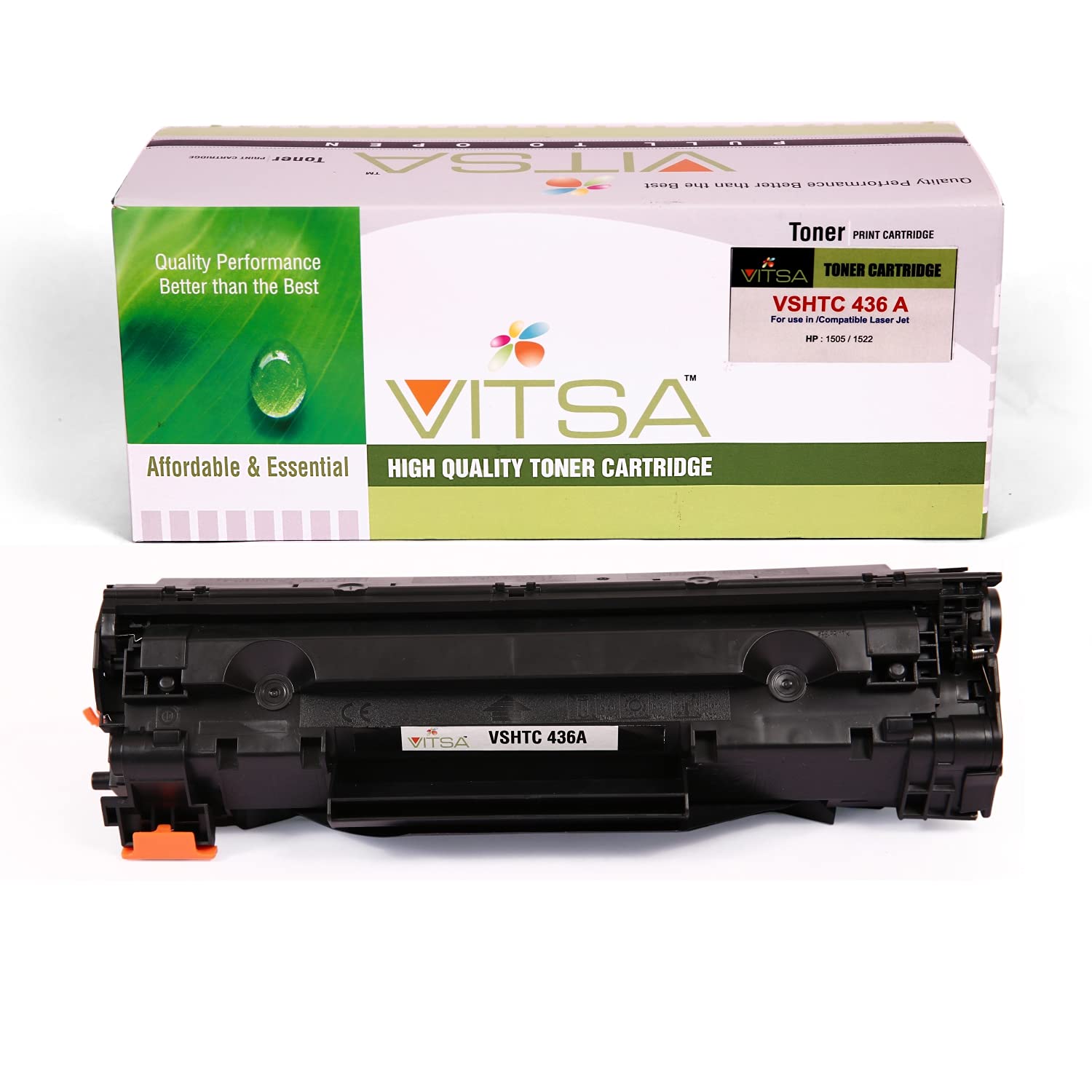 VITSA CB436A Premium Toner Cartridge Compatible with HP Laserjet P1505 / M1120 / M1522 MFP Printer (B07K8G2NNG) Amazon Price History, Amazon Price Tracker