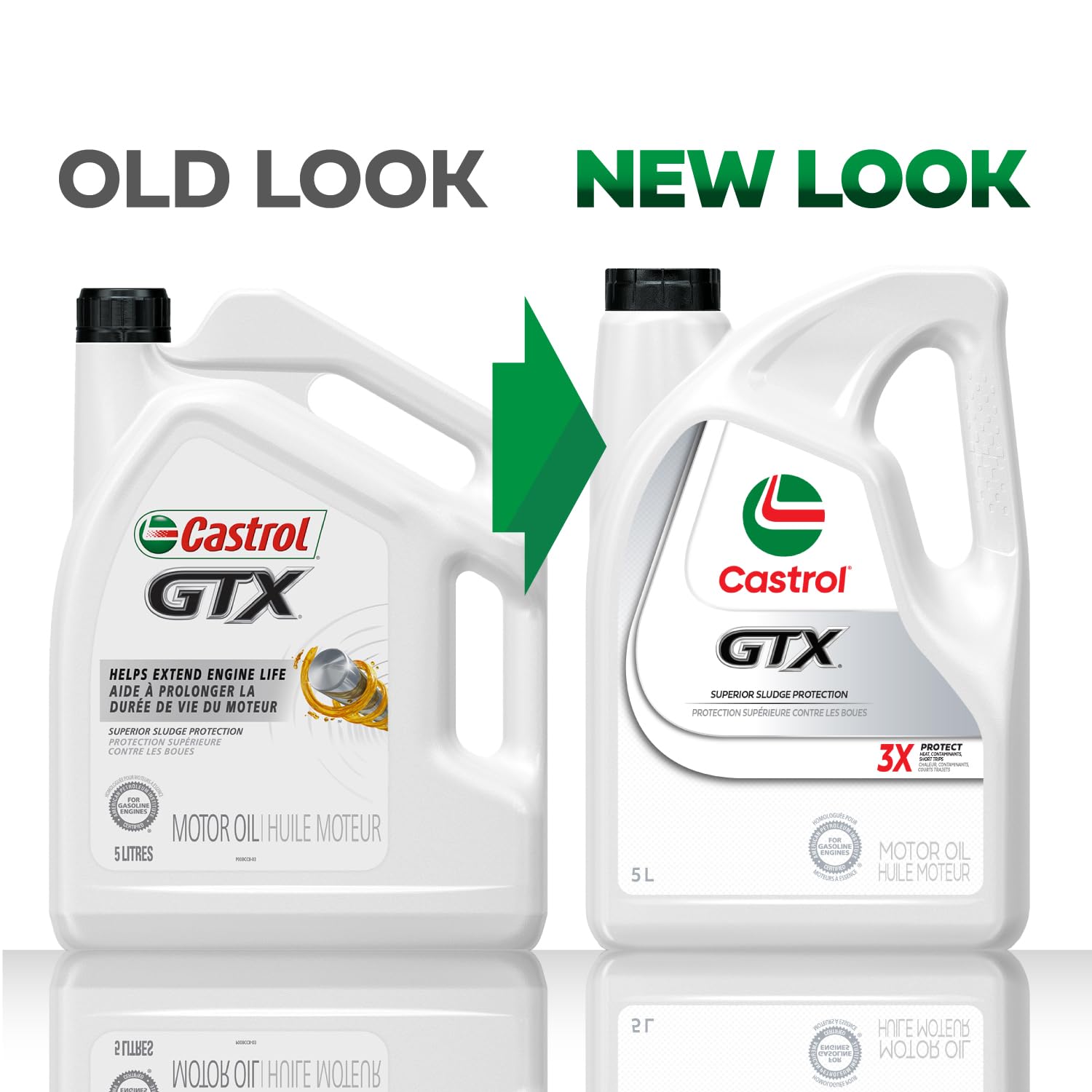 Castrol GTX 10W-30 Conventional Motor Oil, 5 Litres | Made in Canada - 4