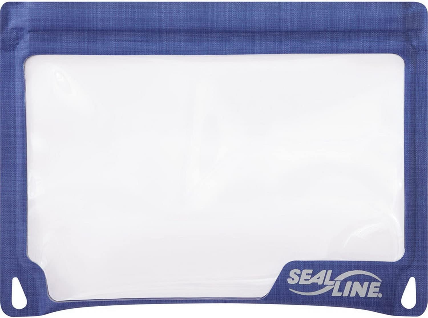 SealLine E-Case Protective Case, Waterproof IPX7 Rated Dry Storage Pouch for Electronics, Phones & Gear, Heather Blue, Medium
