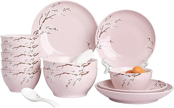 18 Piece Porcelain Dinnerware Set